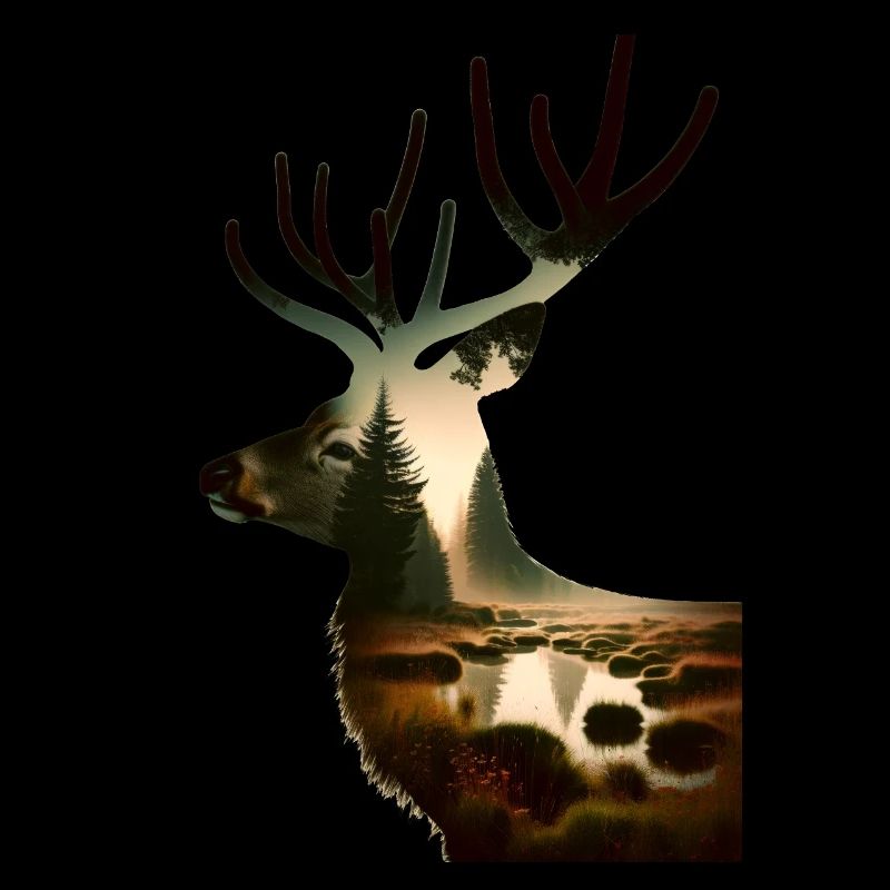 Nature in Deer Pattern