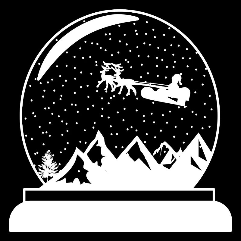 Snow Globe Conception de globe de Noël