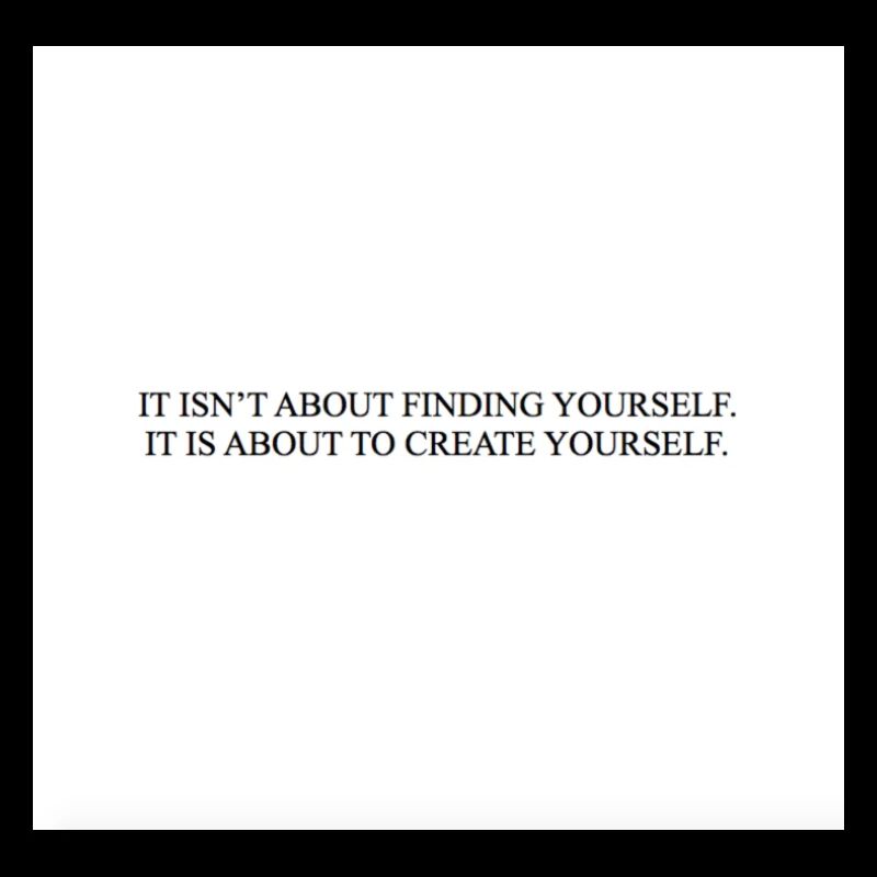 FINDING YOURSELF