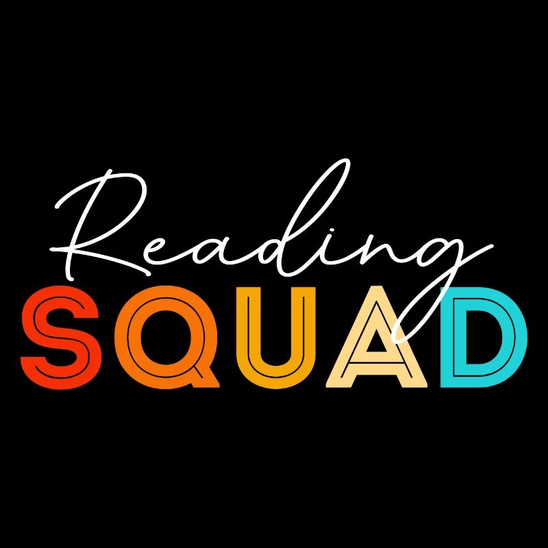 Reading Squad - Book Lover Reading Reader