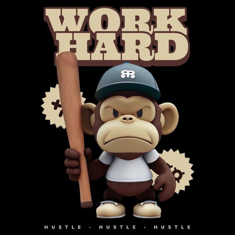 Work hard (monkey)