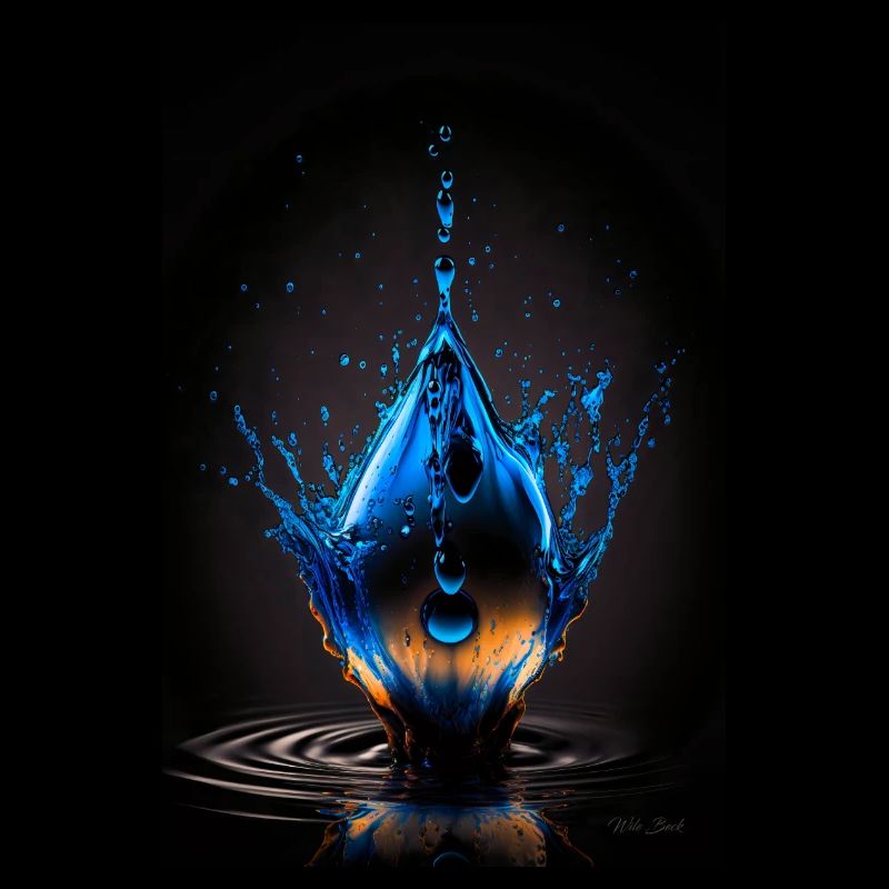 Drops blue 4