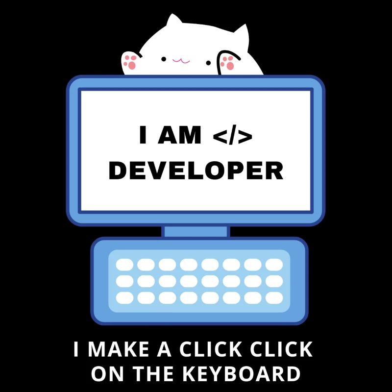 I am a developer - I make a click click