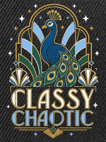 Classy Chaotic Pfau Art Deco