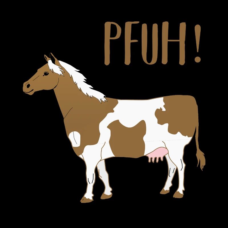 Halb Pferd Halb Kuh