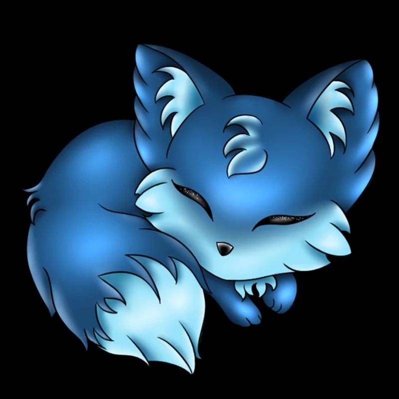 Sleeping fox