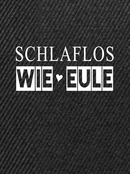 schlaflos Eule Nachteule
