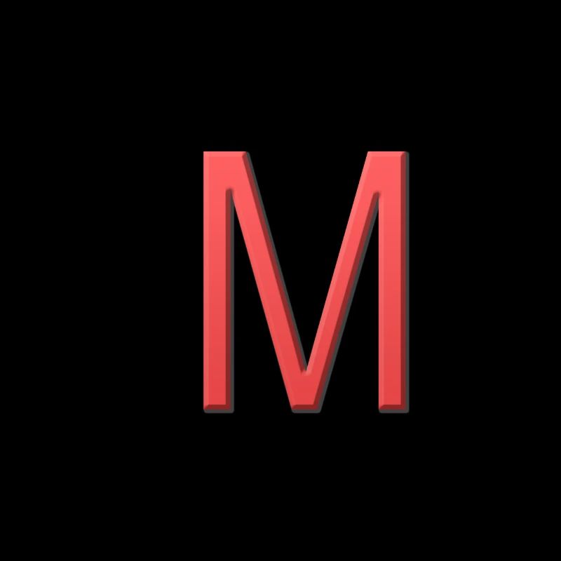 M - letter