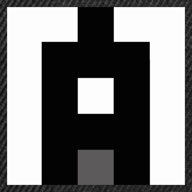 symbol M schwarzweiß