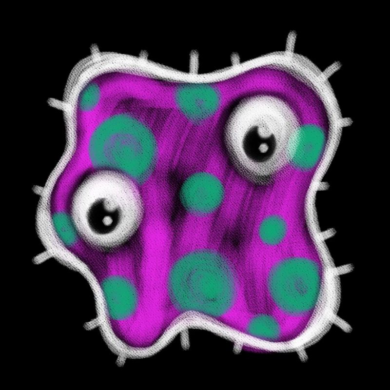 Pink Chalk Germ