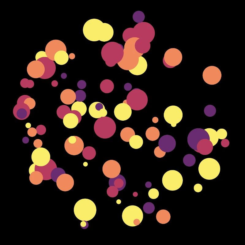 Abstract Circles Pattern
