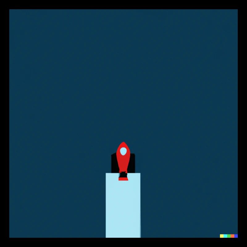 rocket in minimal space
