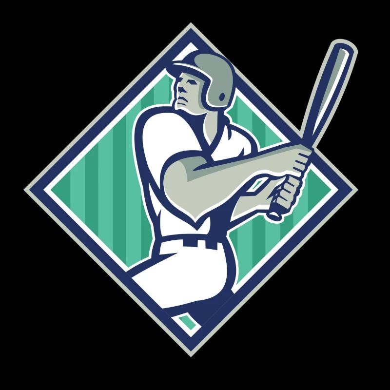 Baseballspieler Design