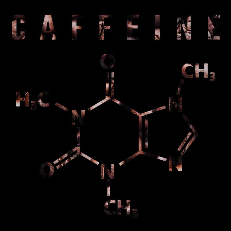Caffeine molecule