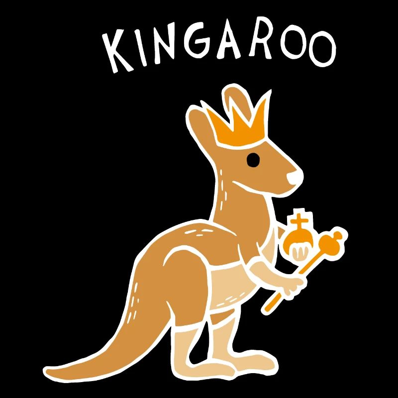 Kingaroo Känguru (Weiß)