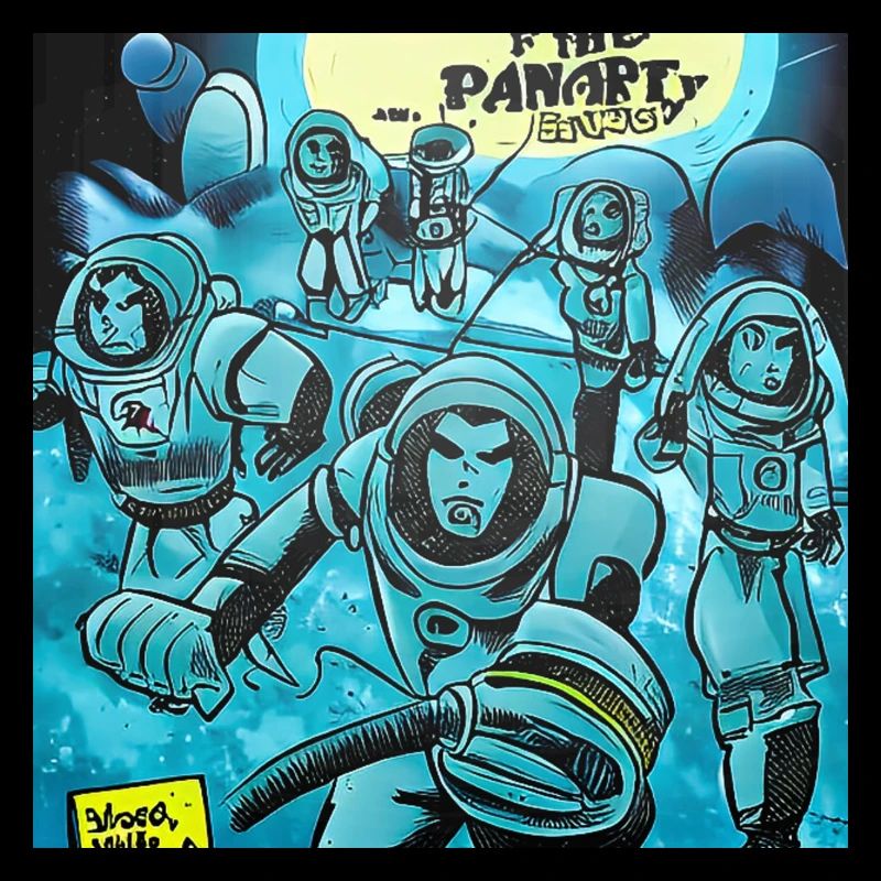 Comic Sci Fi Galactic