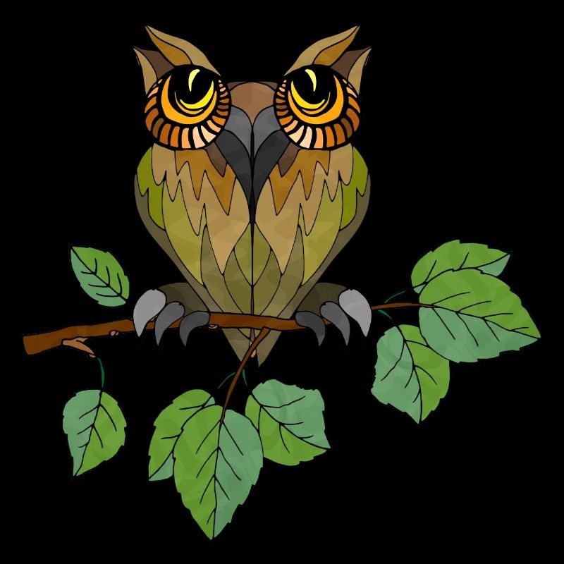 Bunter Vogel