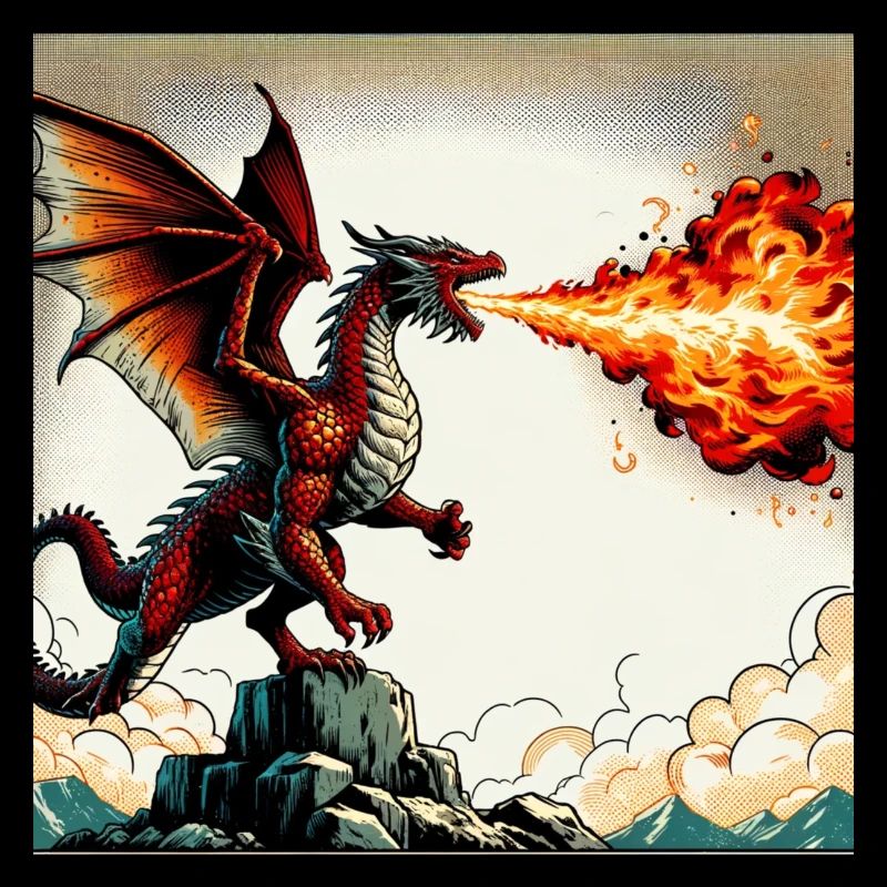 roter drache