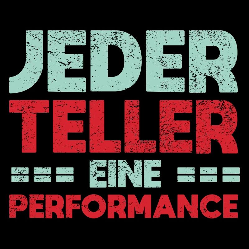 Jeder Teller Eine Performance