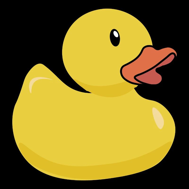 Canard en caoutchouc