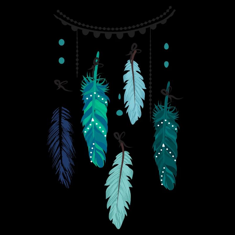 Boho Federn
