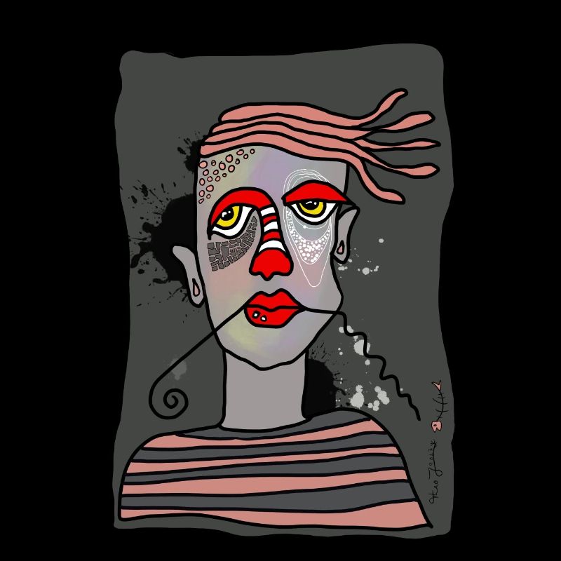comicart Gesicht