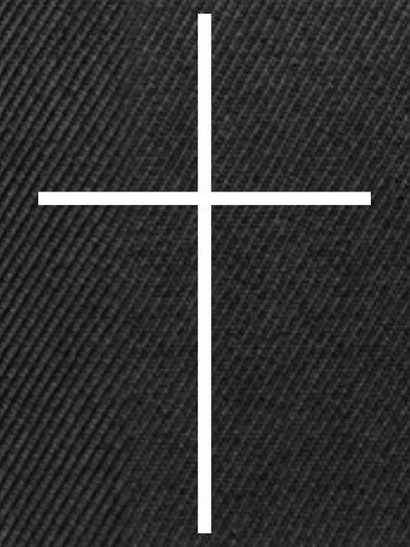 schmales Kreuz - Frontprint