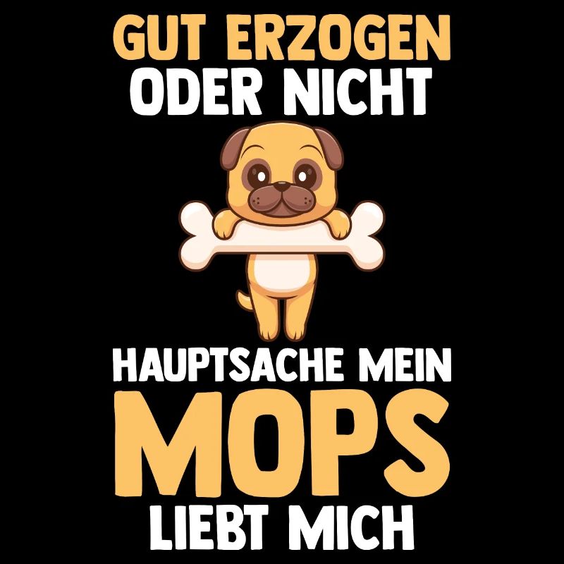 Hund Mops