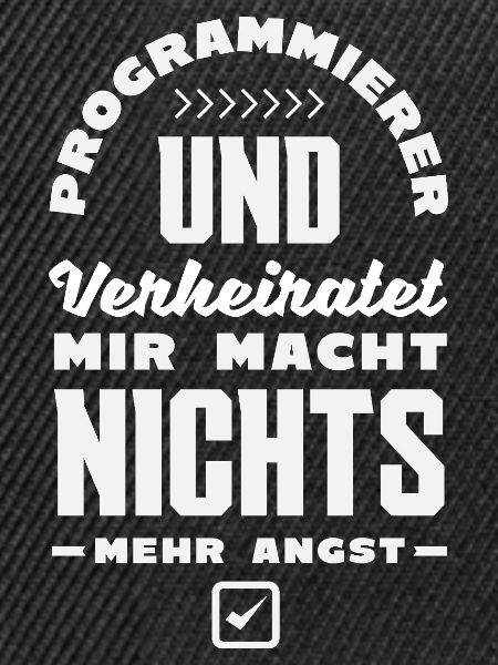 Programmierer Nichts Angst