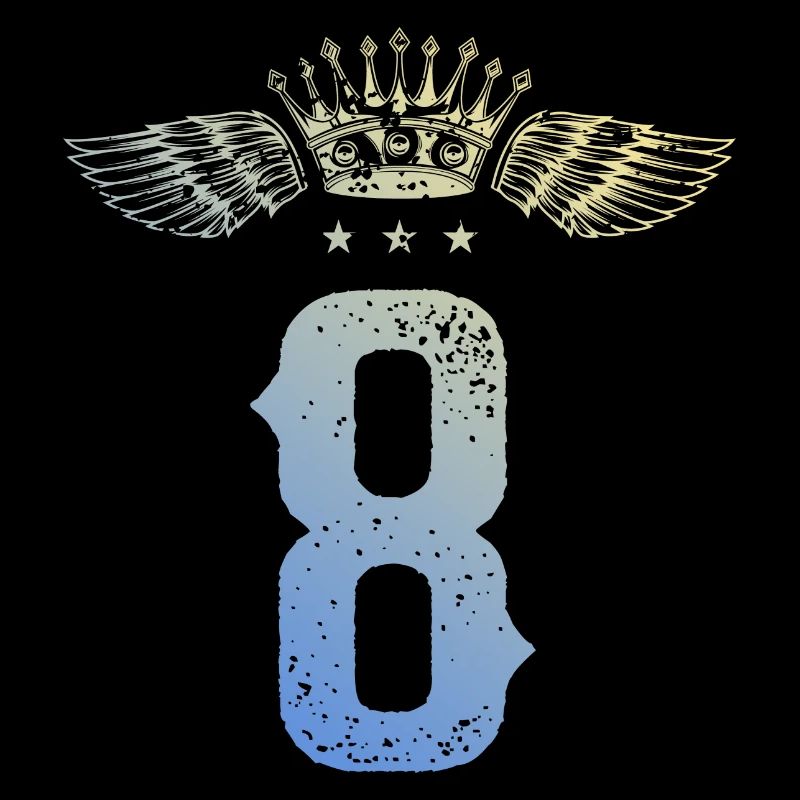 8 Number crown