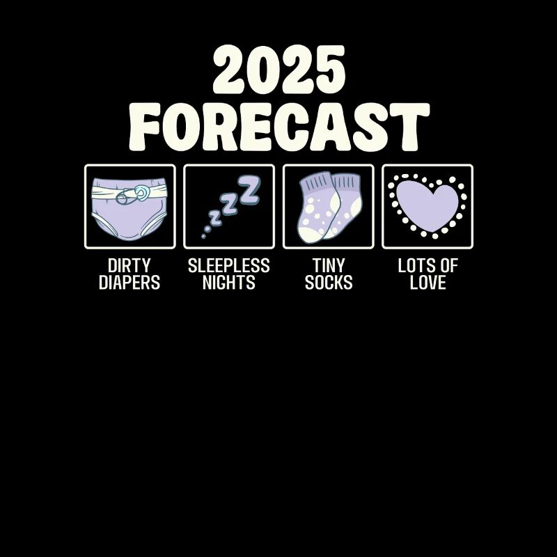 Prévisions 2025 : couches, nuits blanches,