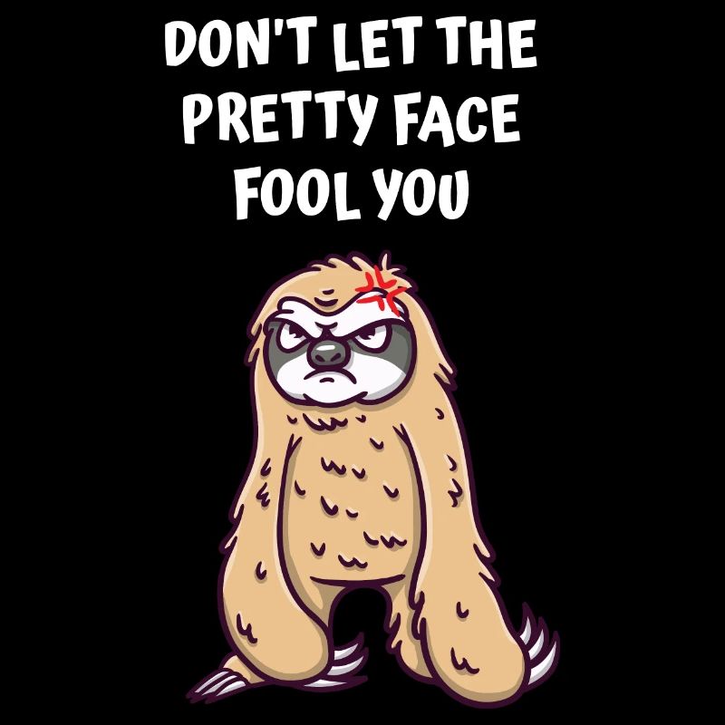 Lass das hübsche Gesicht dich nicht täuschen dir l