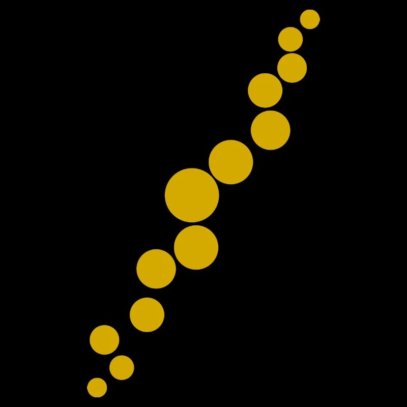 Gold diagonal