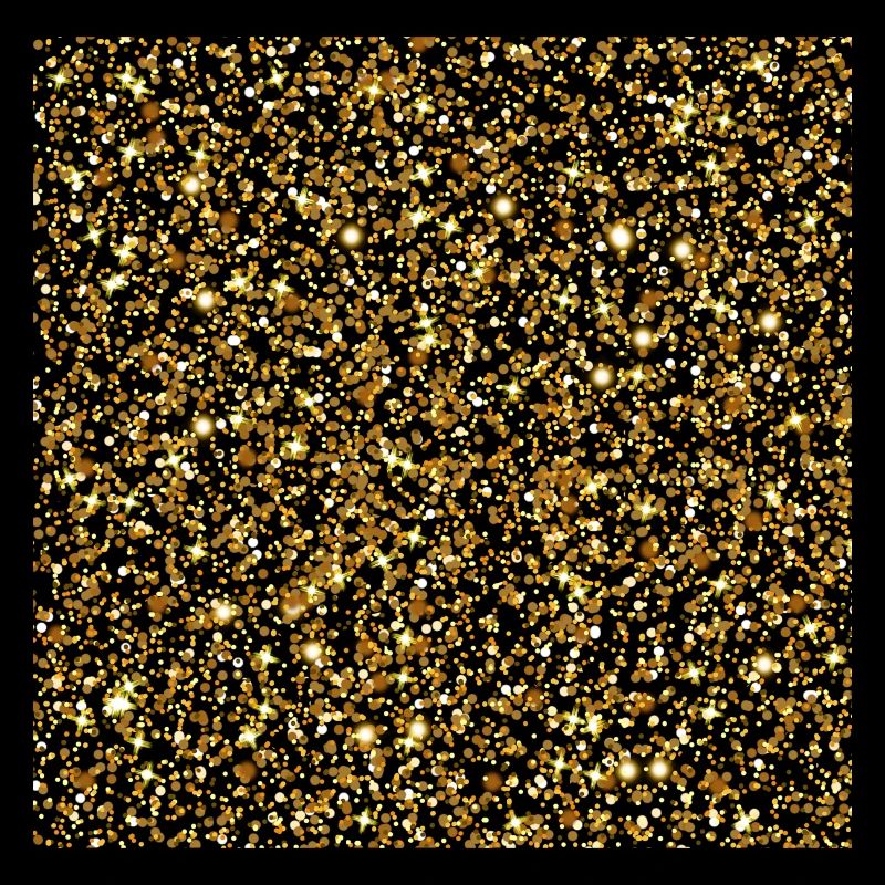 False gold glitter background