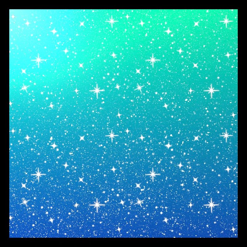 Gradient star glitter background