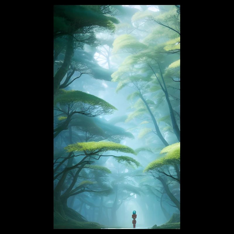 Mystical forest euphoria