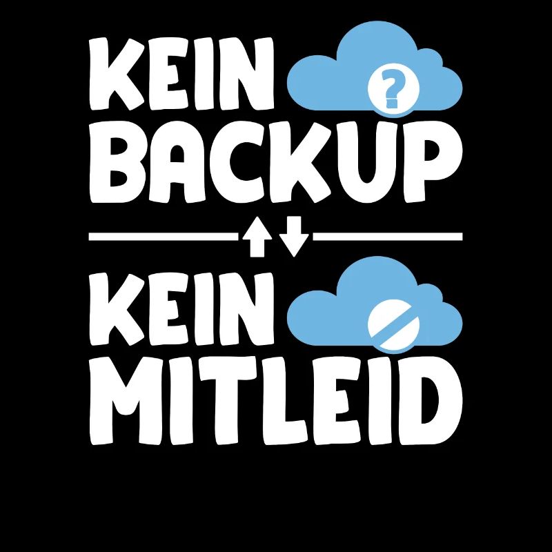 No backup no pity for programmers