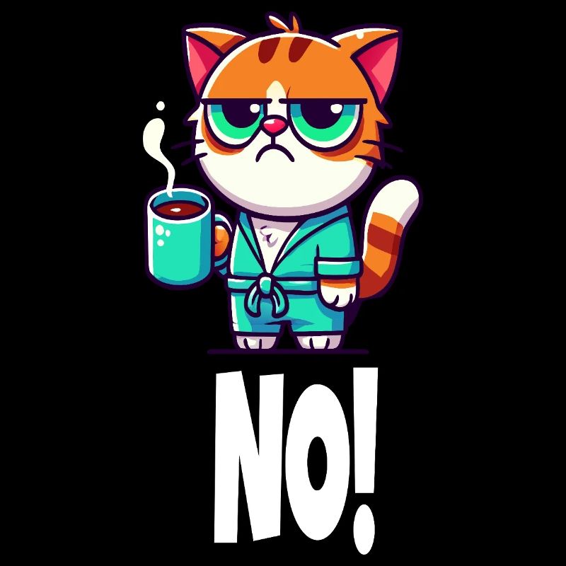 Chat"NON ! »