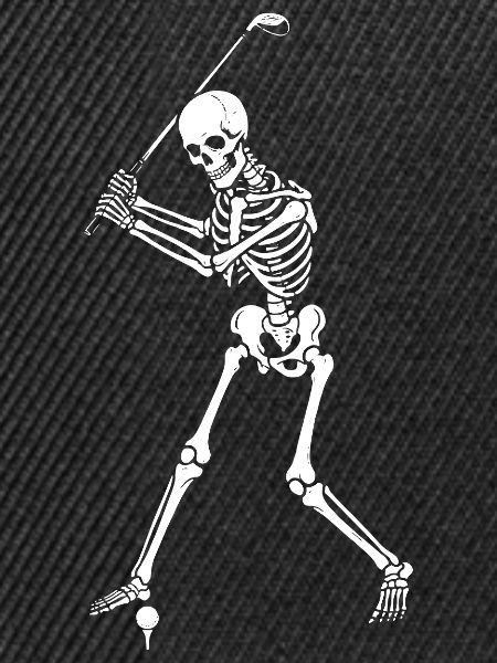 Skeleton-Golfschwung