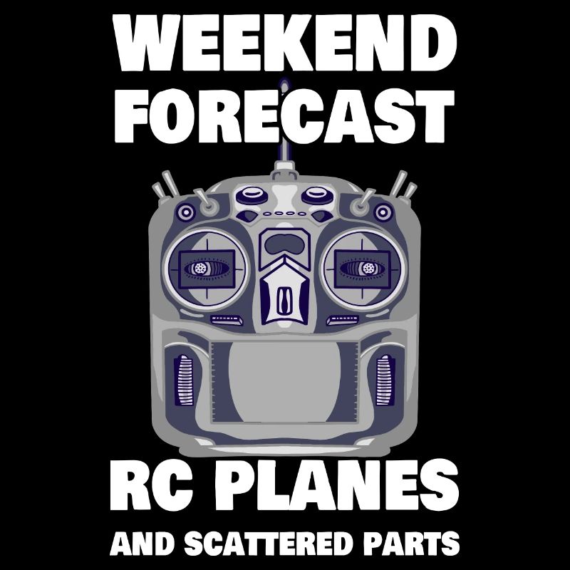 RC Pilot Weekend Forecast Funny RC Plane Airplane