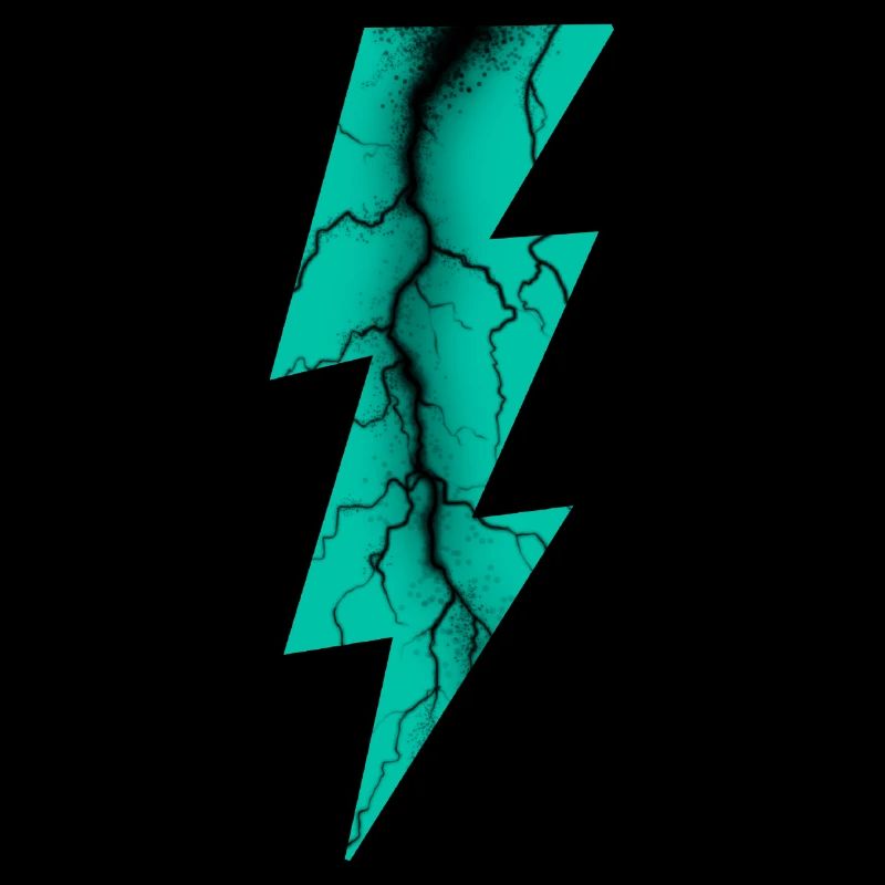 Foudre Éclair turquoise