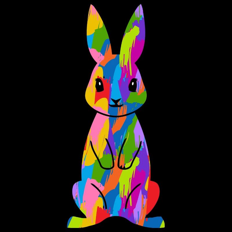 Rabbit Colorful Rabbit