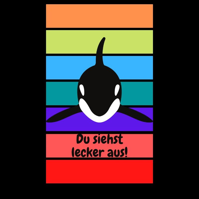 Du siehst lecker aus! Sagte der Orca.