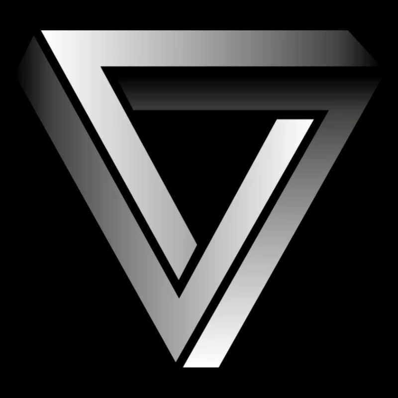 optical illusion - Escher triangle