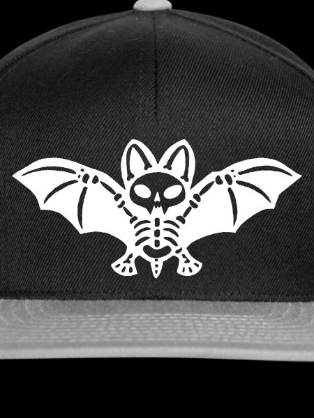 Skelettfledermaus (Weiß)