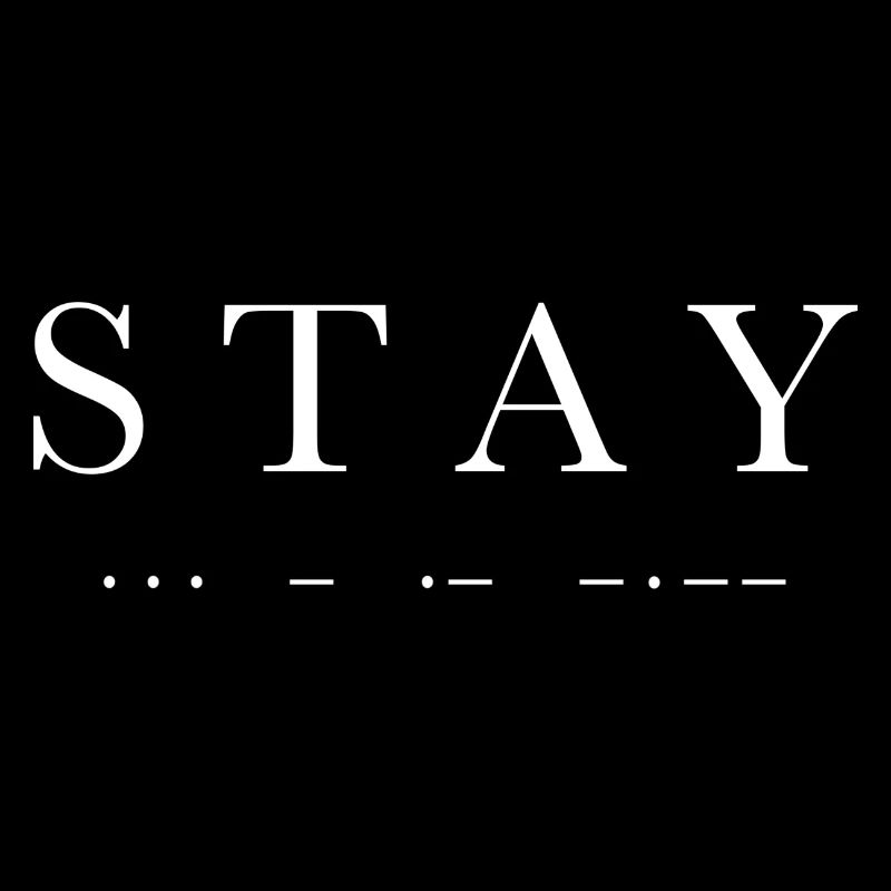 « Rester » Code Morse, Interstellaire