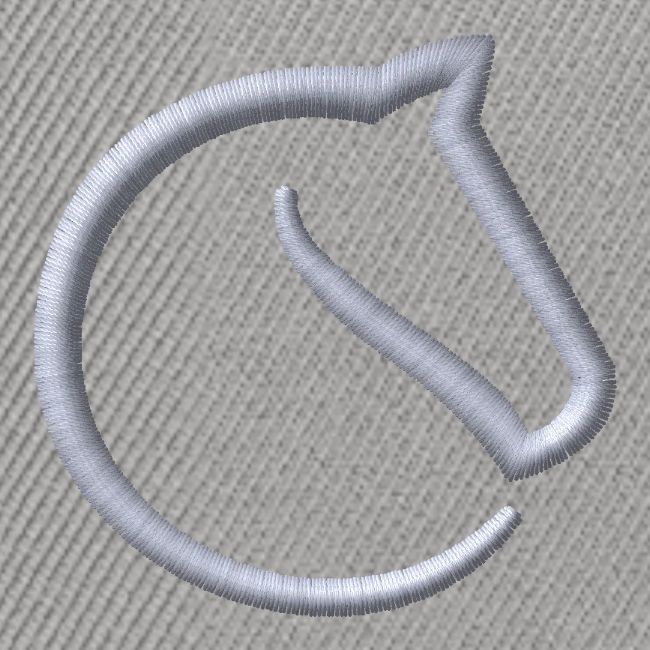 embroidered lichess logo