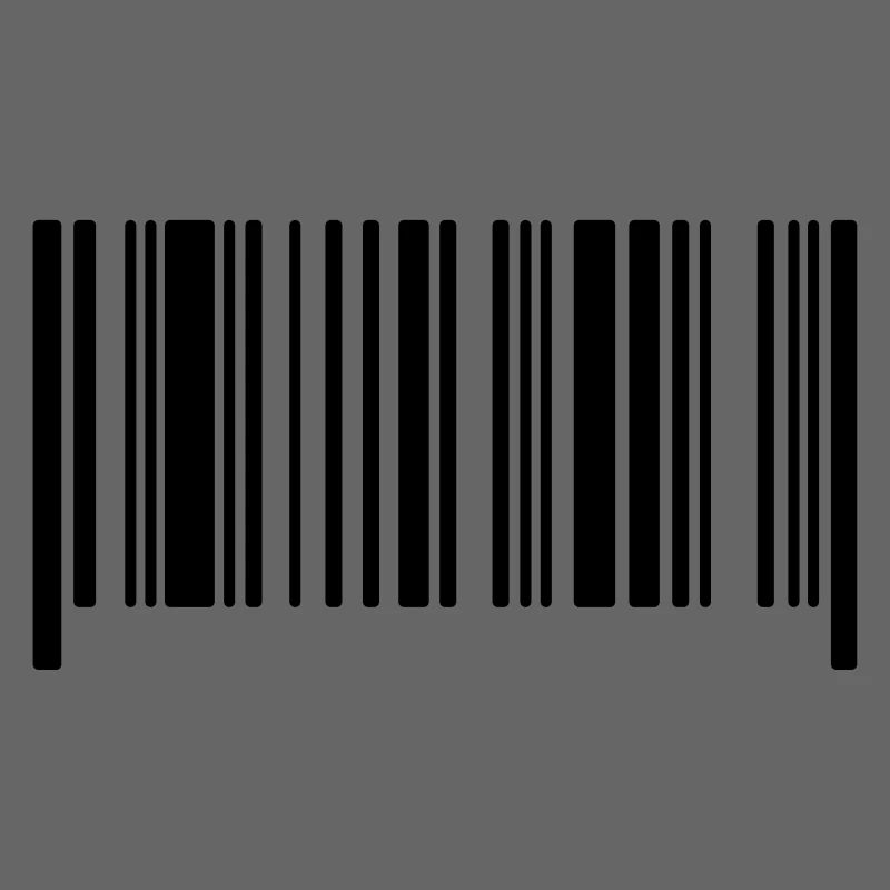 Barcode ohne Text leer Code Strichcode Vorlage