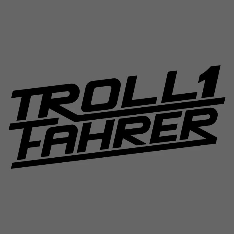 Trollfahrer Troll Fahrer Logo