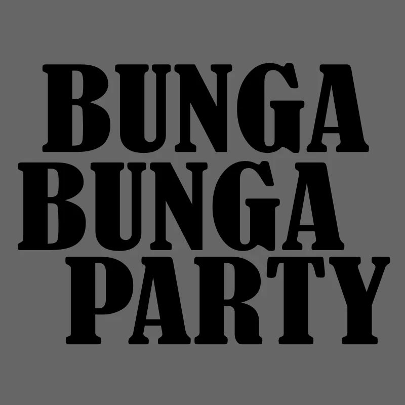 bunga bunga junggesellenabschiedsparty